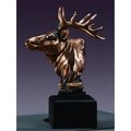 Marian Imports Marian Imports 55131 Elk Head Sculpture - 6 x 9 in. 55131